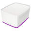Leitz Plastic Decorative Bin-50100177-50100176-50100181