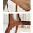 Simple and elegant solid wood dining table-110734056
