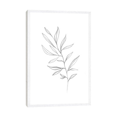 Line Art Plant - Print on Canvas