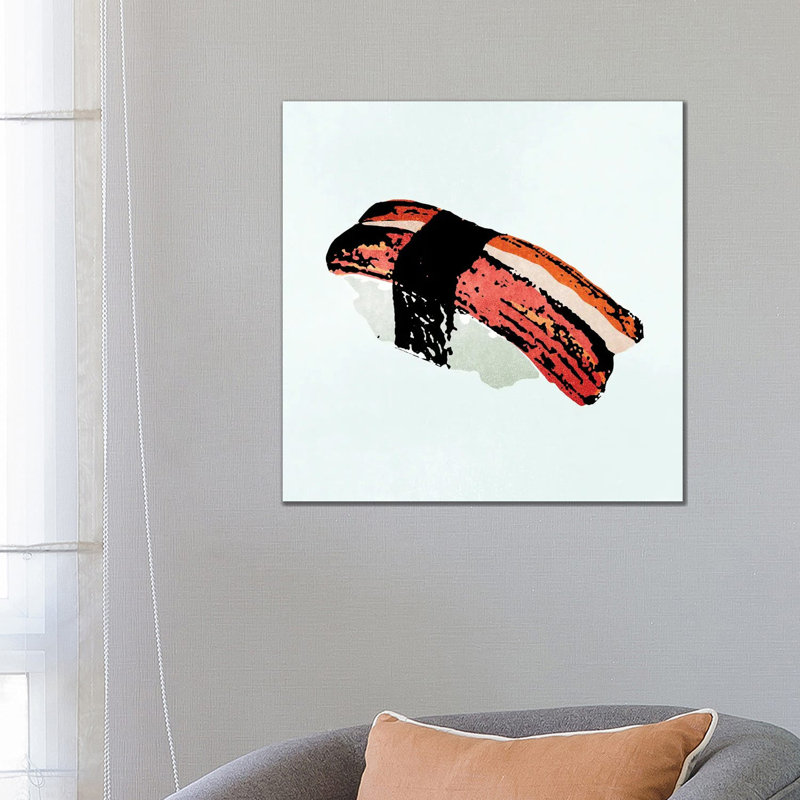Sushi Style II by Annie Warren - Wrapped Canvas Print, 66.04 cm H x 66.04 cm W x 3.175 cm D