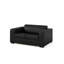 Kaylie 2 Seater Faux Leather Loveseat-591835232