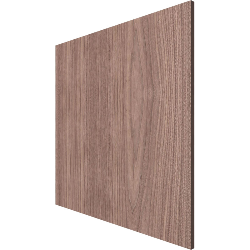 Planche de loisir en bois, Noyer, H 15,75 po x l 15,75 po x P 0,38 po