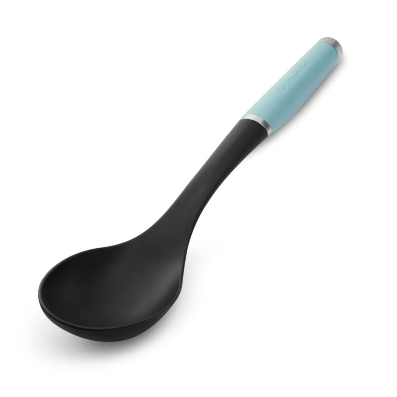 Kitchenaid Classic Basting Spoon, One Size, Black, Blue