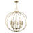 Monona 8 - Light Dimmable Globe Chandelier-20243987