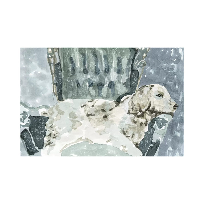 Dog Study II by Stellar Design Studio - Gallery-Wrapped Canvas Giclée on Canvas, Canvas, 101.6 cm H x 66.04 cm W x 1.91 cm D