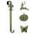 Adjustable Length Wreath Hanger with 4 Interchangeable Icons-96603928