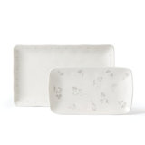 Oyster Bay 2Pc Nesting Serving Platters