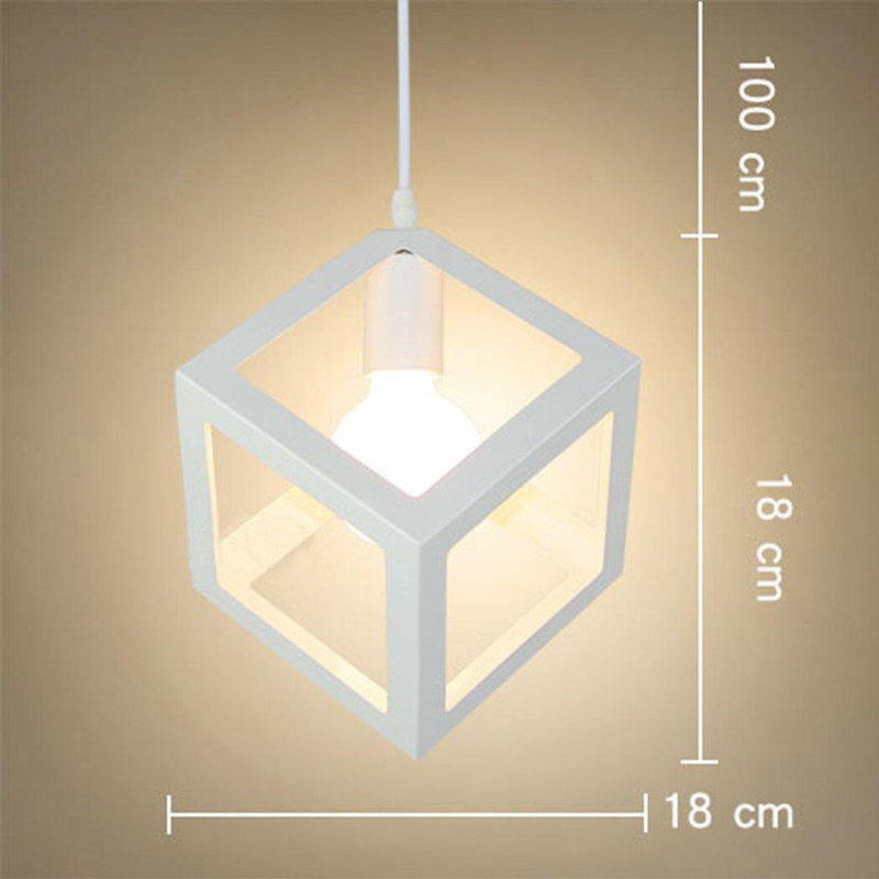 Luminaire suspendu simple 1 lumière Burzdak