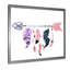 Boho avec flèches et plumes - Peinture sur toile-67418342-67418343