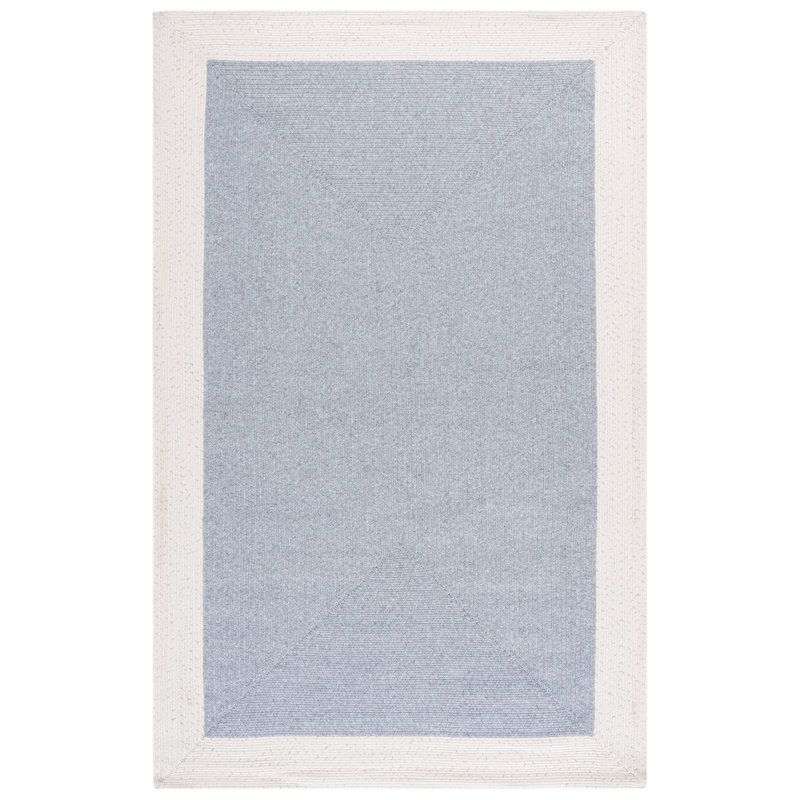 Braided 281 Hand Woven Performance Machine Washable No Pattern Rug, Rectangle 5' x 8'
