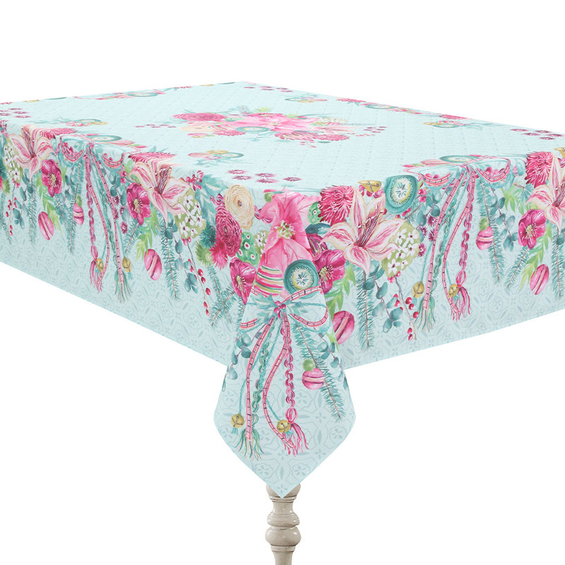 Nappe Boho Christmas, L 84 po x l 70 po