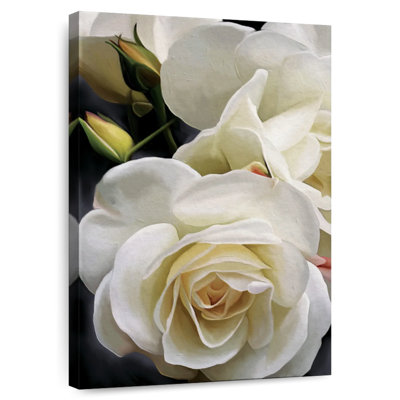 Harnek roses blanches crémeuses