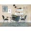 Chaise d'appoint en velours gris Arthurene
