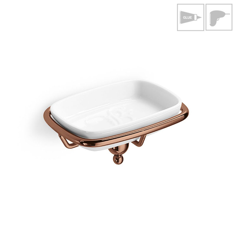 Venessia Soap Dish, Bronze