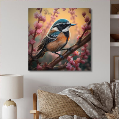 " Blue Bird On A Branch "