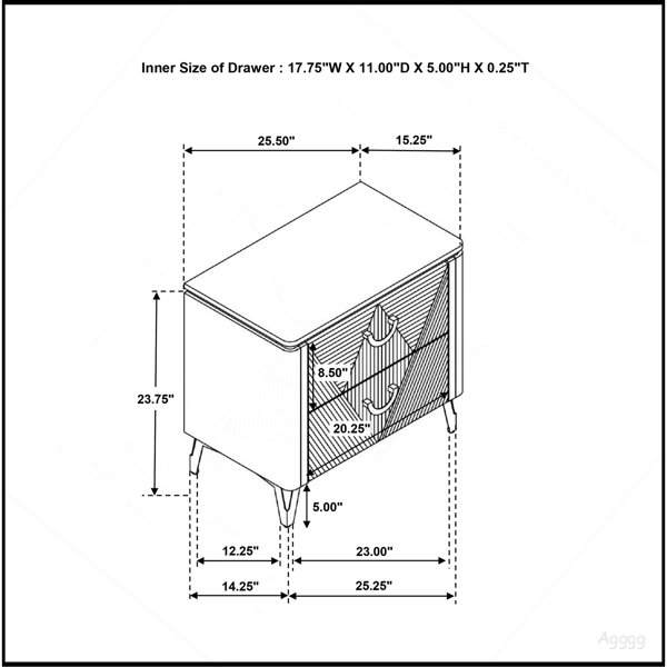 Dimensions du produit