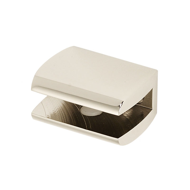Manhattan Wall Shelf Bracket Set, Polished Nickel