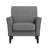 Alex Transitional Flared Arm Upholstered Armchair-649009885