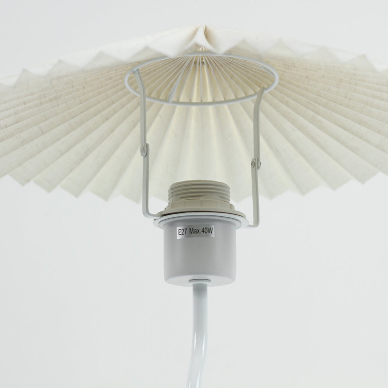Hadil Metal Novelty Lamp, White