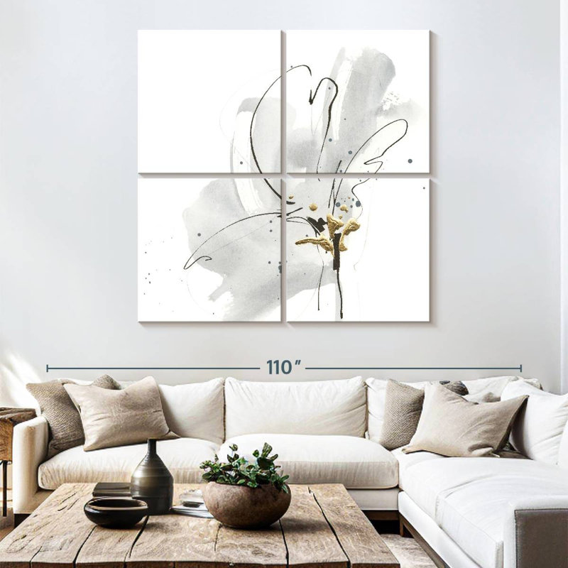 Avery Cool Gray I, 74" H x 74" W