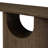 Irsay Bevie Console Table-Brown Oak Veneer