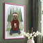 Lumberjack Bear Latte, reproduction encadrée - bois massif-1715656043-1715656042