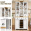 185 cm H Kitchen Pantry