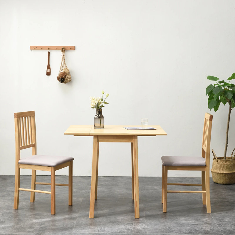 Amneek 2 - Person Drop Leaf Dining Set