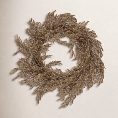 20'' Faux Pine Polyethylene Plastic Wreath