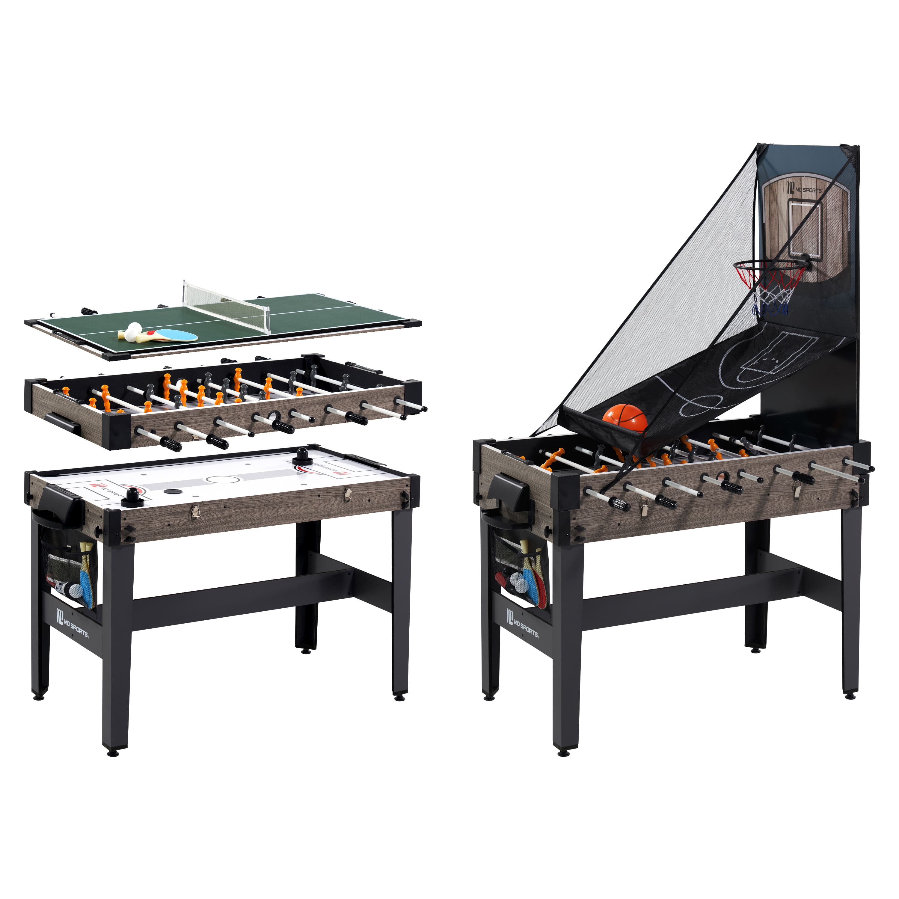 MD Sports Table multi-jeux 5 jeux 48,5  et Commentaires - Wayfair