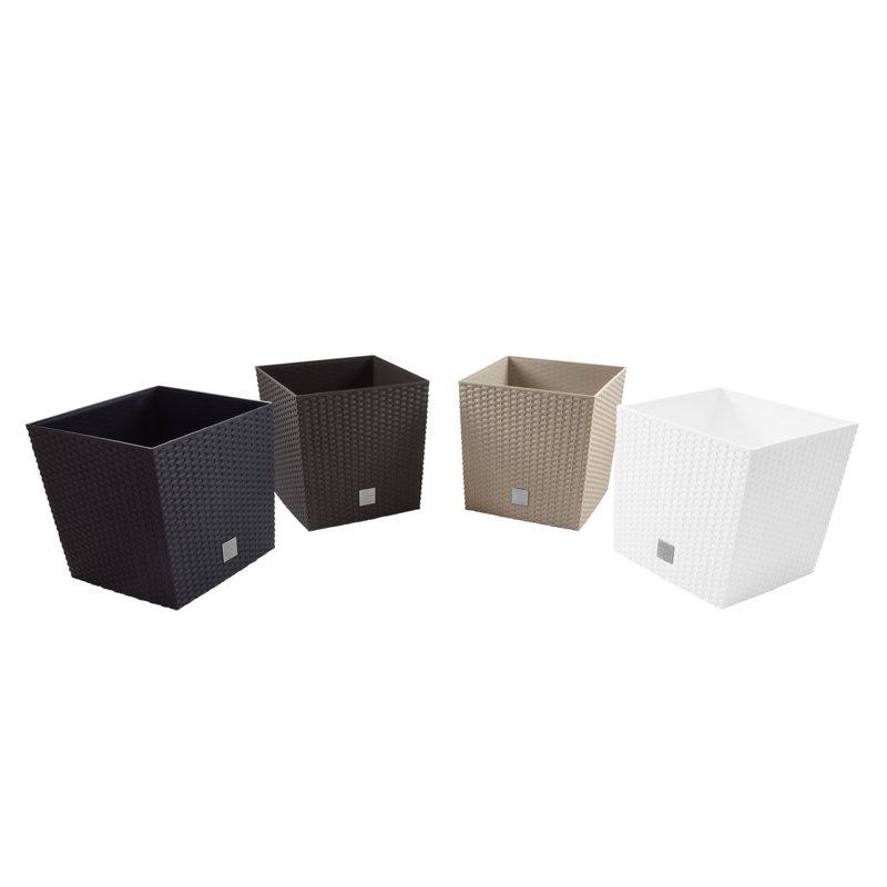 Petty Planter Box, Umber, 17 cm H x 17 cm W x 17 cm D