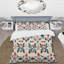 Blue Ikat Tribe Blend Fuse - Ensemble de housse de couette Ikat-2081287934
