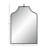 Solache Metal Arch Wall Mirror