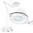 55'' White LED Swing Arm Floor Lamp