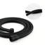 Pomme de douche classique en laiton noir mat avec douchette - 6 modes de jet, débit de 1,8 gal / min, fixation murale, boyau d'arrosage réglable de 59 po, massage sous la pluie, modes d'économie de laiton élevé, modes, facile à utiliser-117993212