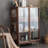 Nut-brown Solid Wood+Tempered Glass Display Cases