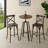 Carreira Modern Adjustable Round Bar Table Pub Table-1810613073