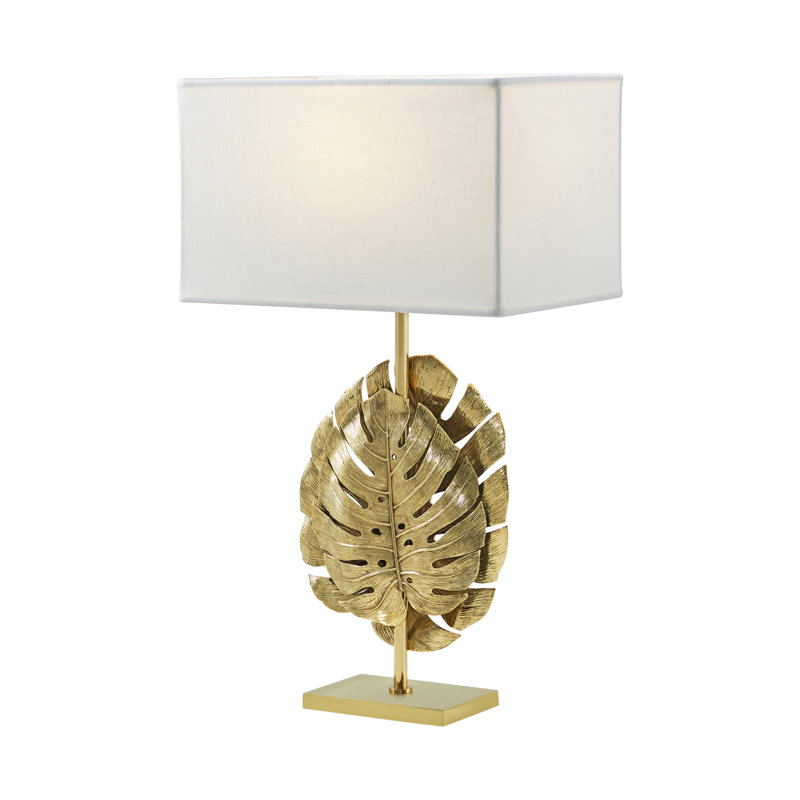 TA Illuminations Table Lamp, Polished Brass