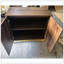 Buffet Kleankin, armoire de rangement avec 2 portes, crédence pour cuisine multifonction, console, salon, gris
