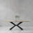 Imogen 86 In. Rectangular Dining Table With 4 Upholstered Chairs