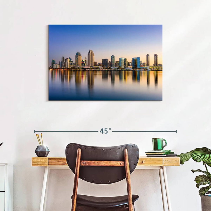 Sireci Downtown San Diego, 24" H x 36" W