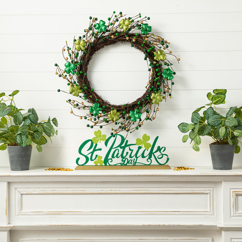 20'' St. Patrick's Day Wreath