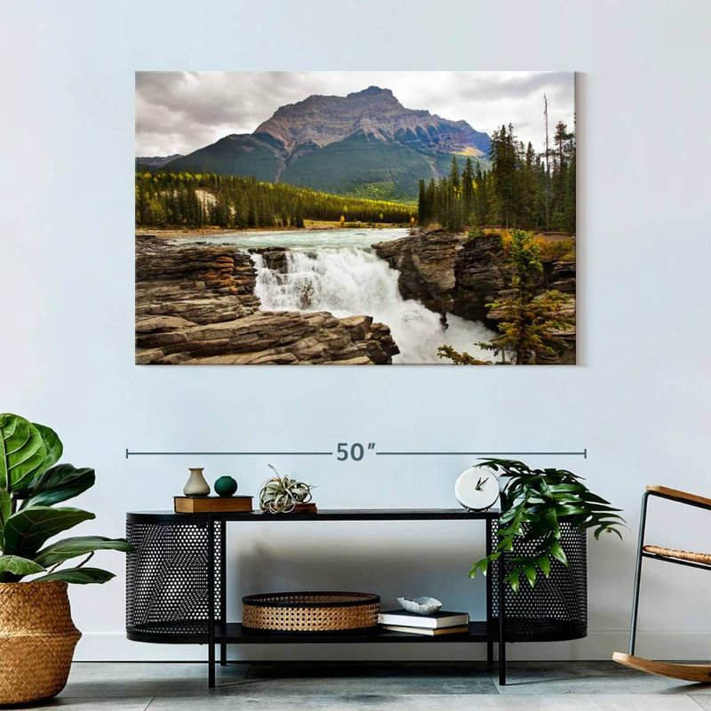 Cascades d'Alvord Sunwapta, H 32 po x l 48 po