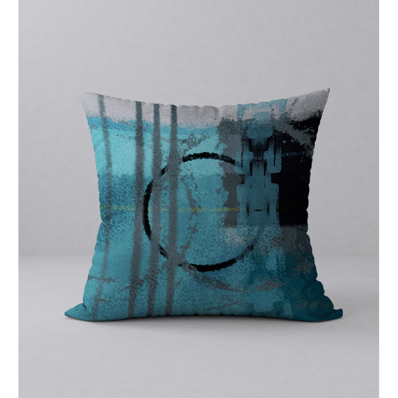 Housse de coussin décorative carrée spotless, 18 po x 18 po