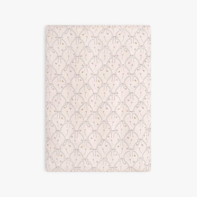 Bows & Butterfly Kisses Toddler Duvet Set, Pink
