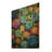 Succulents Succulent Mosaic Print on Natural Wood-1672783241