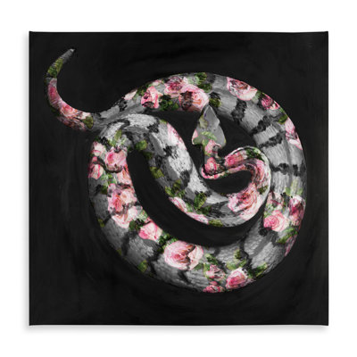 Modern Leaves Tablecloth - Poisonous Flowers Home Decor