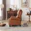 Fauteuil inclinable avec dossier à pression 34,3 po de largeur et garniture (ensemble de 2)-2100695274