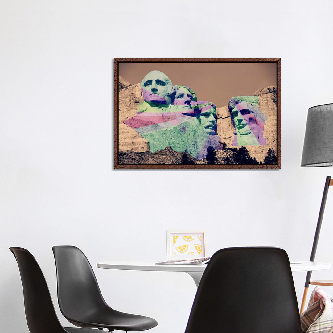 Mt. Rushmore Pop von 5by5collective - Galerie-umwickelte Leinwand Giclée