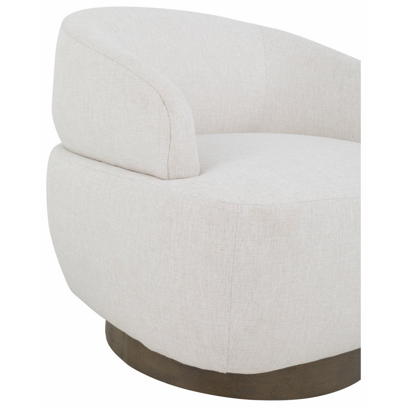 Jasper Swivel Chair, 1183 Dove, Tobacco